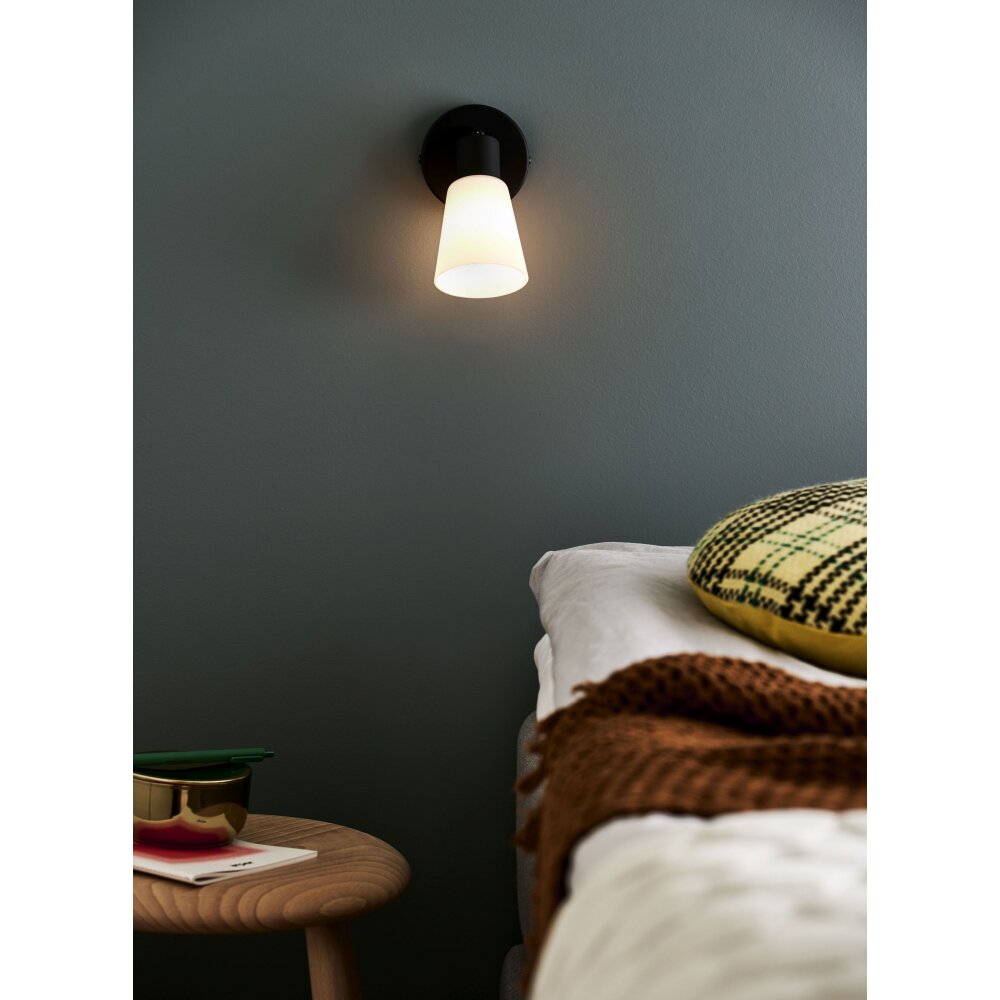 Nordlux COLE Muurlamp Zwart, 1-licht main product photo