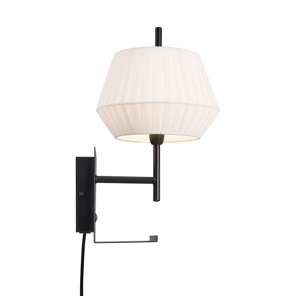 Nordlux DICTE Muurlamp Zwart, 1-licht