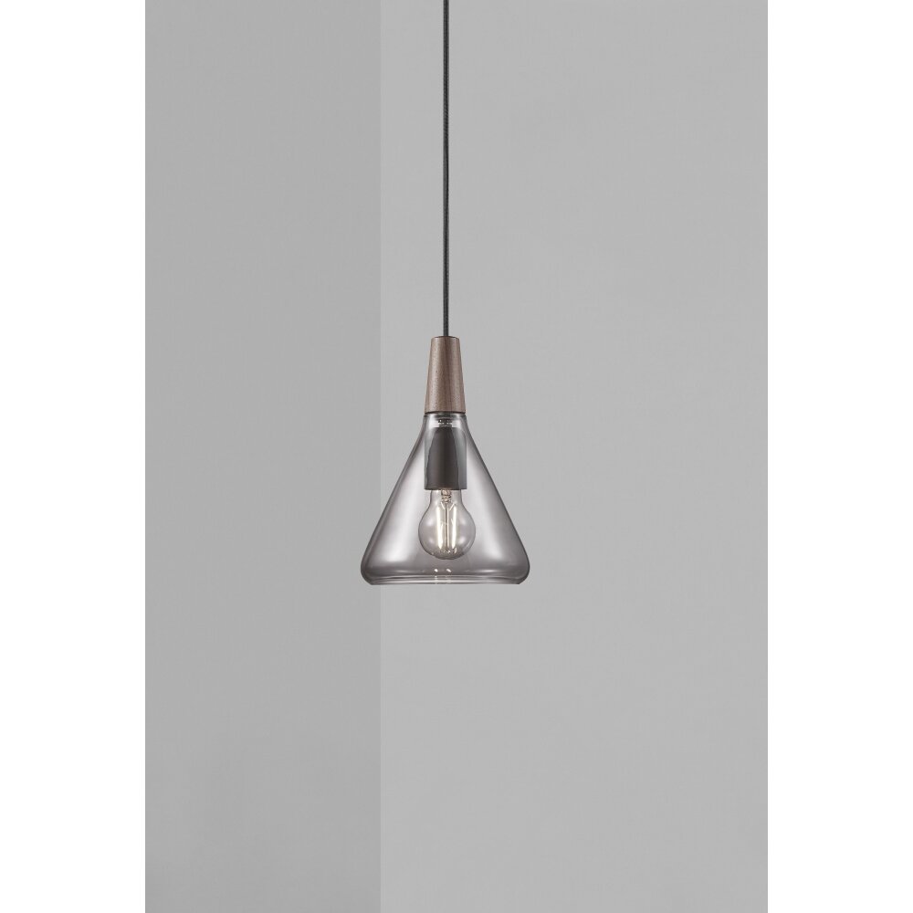 Design For The People by Nordlux NORI Hanger Bruin, Zwart, 1-licht main product photo
