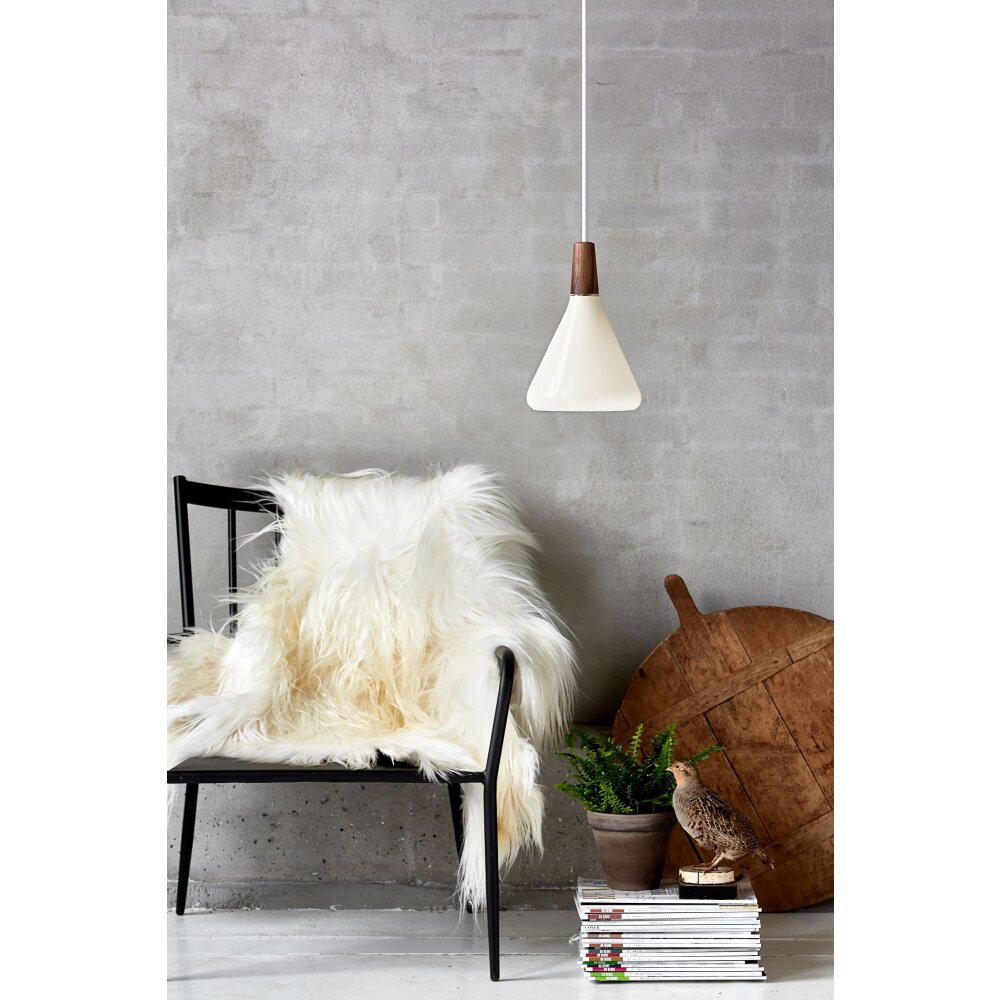 Design For The People by Nordlux NORI Hanger Bruin, Wit, 1-licht main product photo