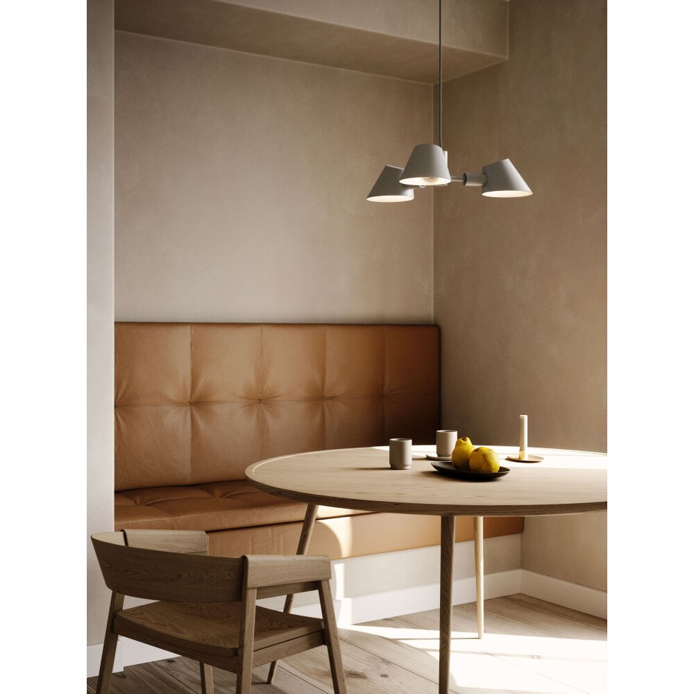 Design For The People by Nordlux STAY Hanger Grijs, 3-lichts main product photo