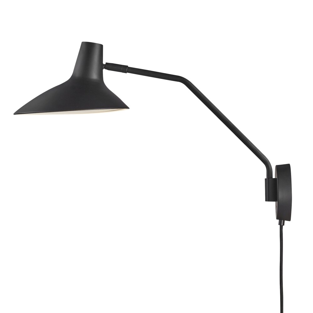 Design For The People by Nordlux DARCI Muurlamp Zwart, 1-licht