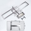 Omega Hanglamp LED Zilver, 1-licht