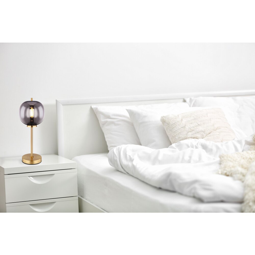 Globo BLACKY Tafellamp Messing, 1-licht main product photo