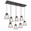 Globo GUMBA Hanger Zwart, 8-lichts