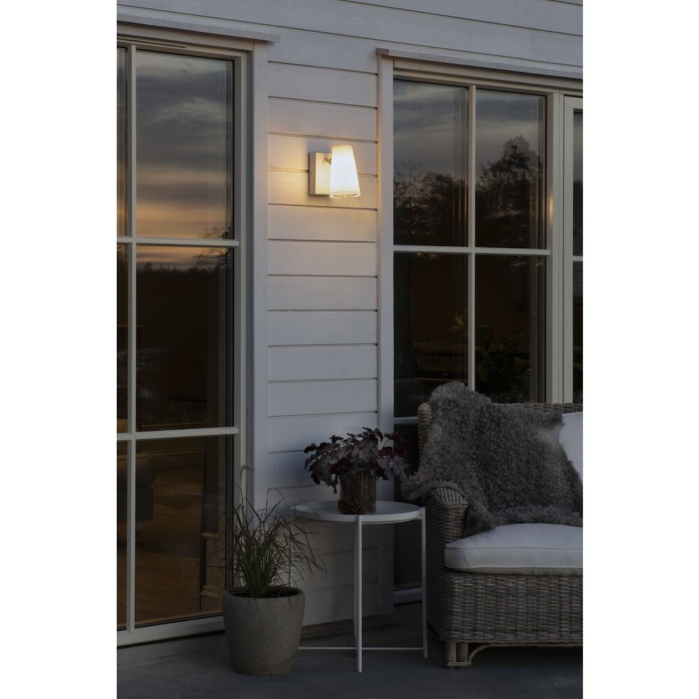Konstsmide Fano Buiten muurverlichting Grijs, 1-licht main product photo