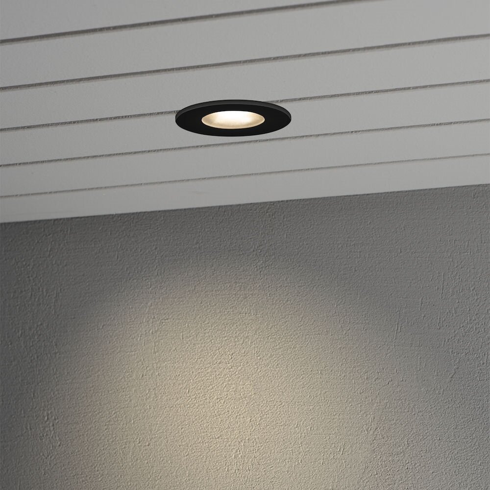 Konstsmide Inbouw plafondverlichting LED Zwart, 1-licht main product photo