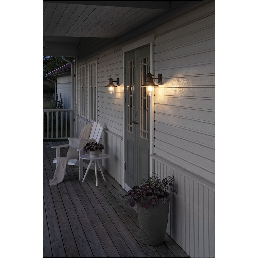 Konstsmide Napoli Buiten muurverlichting Roest, 1-licht main product photo