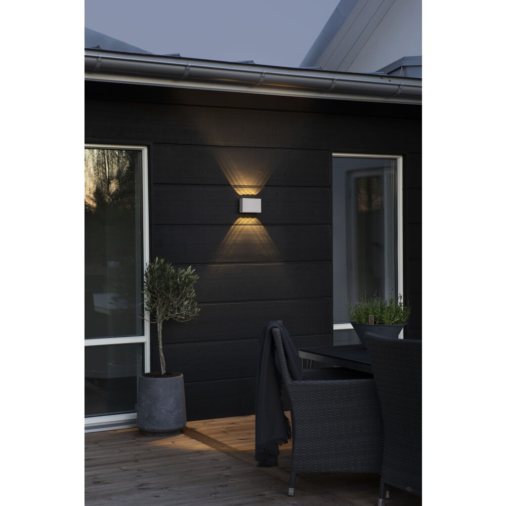 Konstsmide Chieri Buiten muurverlichting LED Wit, 8-lichts main product photo