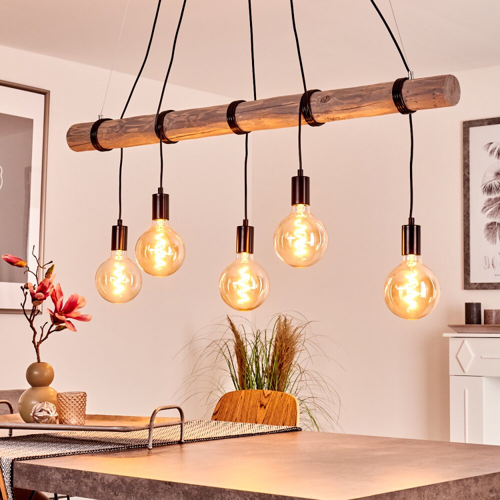 Canedo Hanglamp Grijs, Zwart, 5-lichts main product photo