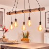 Canedo Hanglamp Grijs, Zwart, 5-lichts