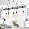 Canedo Hanglamp Grijs, Zwart, 5-lichts