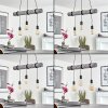 Canedo Hanglamp Grijs, Zwart, 3-lichts