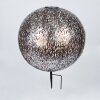 Samoao Solarlamp LED Koperkleurig, Zwart, Zilver, 1-licht