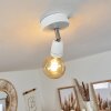 Musland Plafondlamp Chroom, Wit, 1-licht