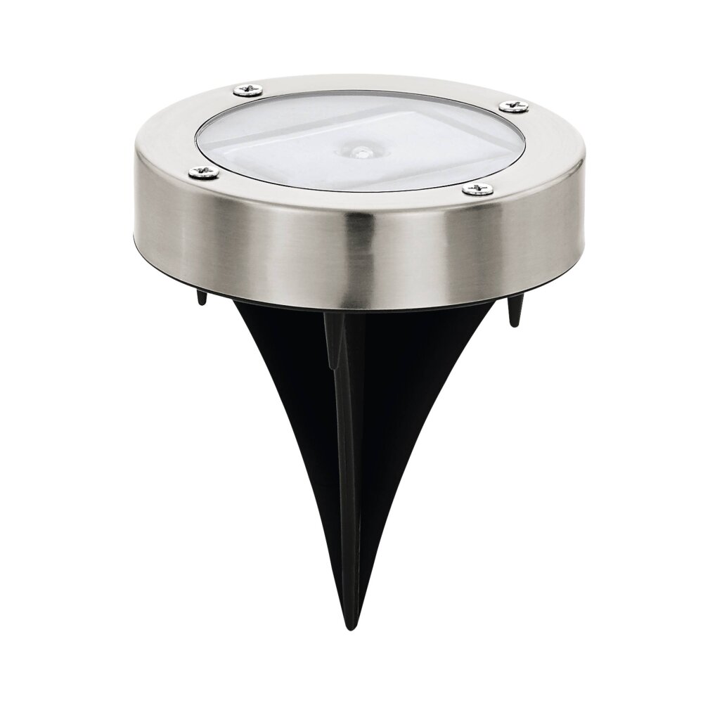 Eglo SPOT Solarlamp LED roestvrij staal, Zwart, 1-licht