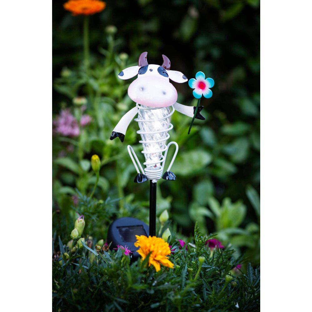 Eglo KUH Solarlamp LED Zwart, 4-lichts main product photo