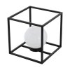 Eglo SQUARE Solarlamp LED Zwart, 1-licht