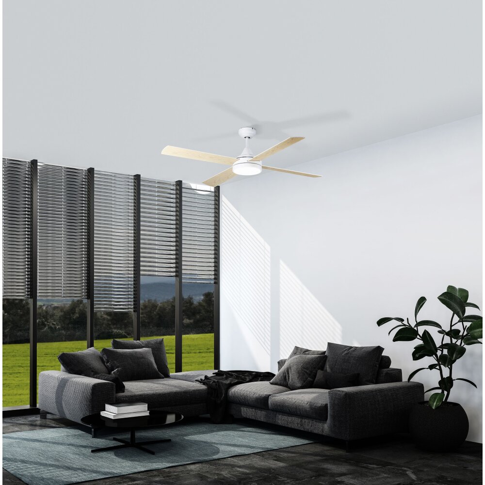 Eglo TRINIDAD plafondventilator LED Wit, 1-licht main product photo