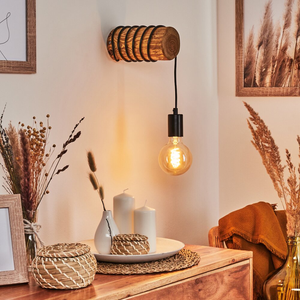 Canedo Muurlamp Bruin, 1-licht