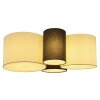 Globo MAKKI Plafondlamp Wit, 4-lichts