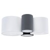 Globo MAKKI Plafondlamp Wit, 4-lichts