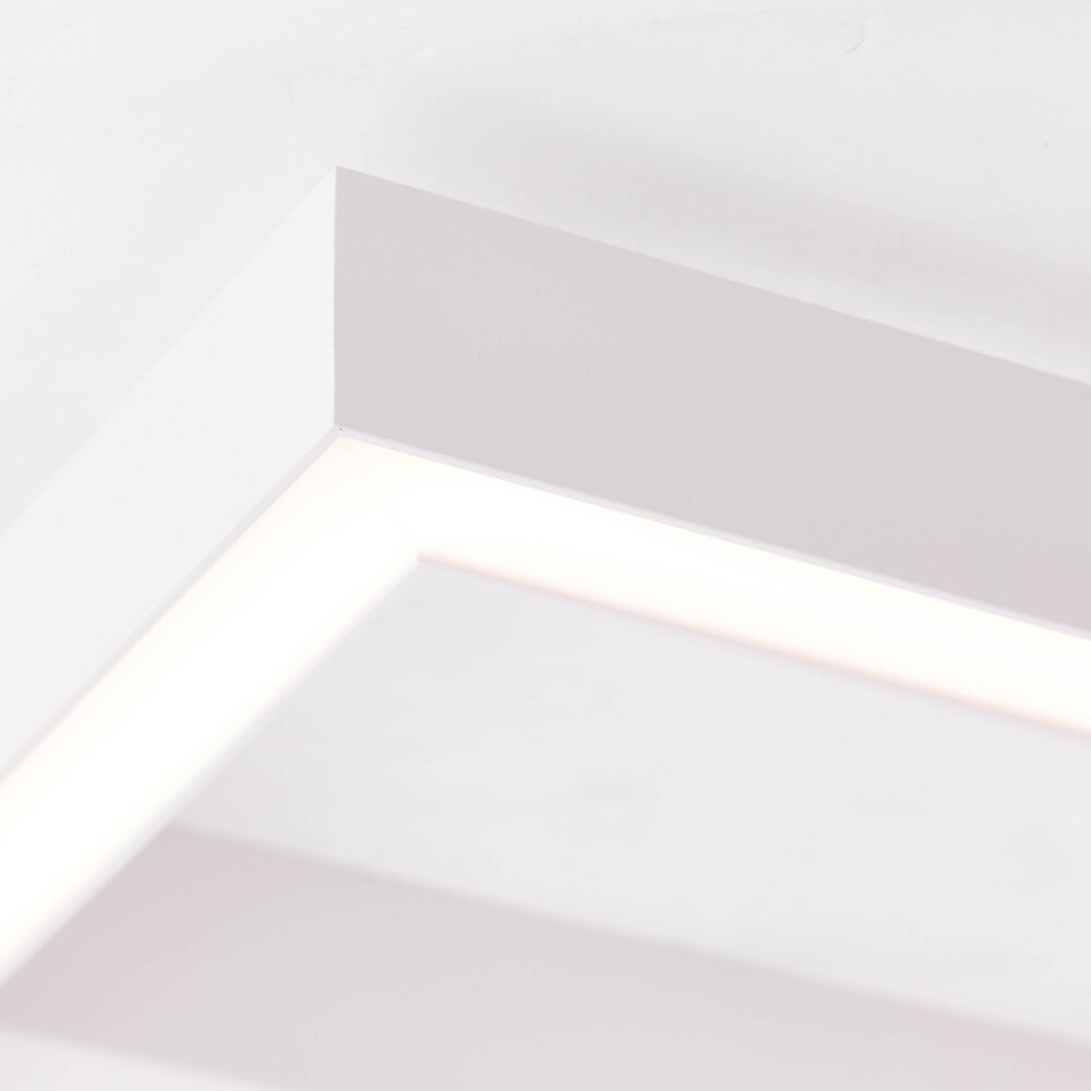 Brilliant Icarus Plafondlamp LED Wit, 1-licht, Afstandsbediening, Kleurwisselaar