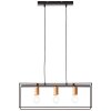 Brilliant Arica Hanglamp Zwart, 3-lichts