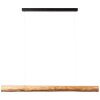 Brilliant Odun Hanglamp LED Hout licht, Zwart, 1-licht
