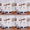 Canedo Hanglamp Bruin, 3-lichts