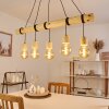 Canedo Hanglamp Bruin, 5-lichts