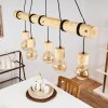 Canedo Hanglamp Bruin, 5-lichts