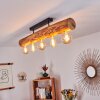 Canedo Plafondlamp Zwart, 5-lichts