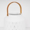 Forrnes Tafellamp Beige, Wit, 1-licht
