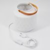 Forrnes Tafellamp Beige, Wit, 1-licht