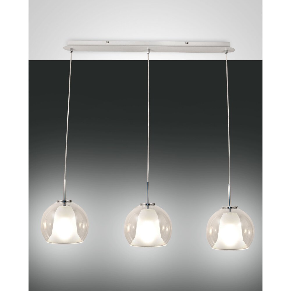 Fabas Luce Bretagna Hanglamp Wit, 3-lichts main product photo