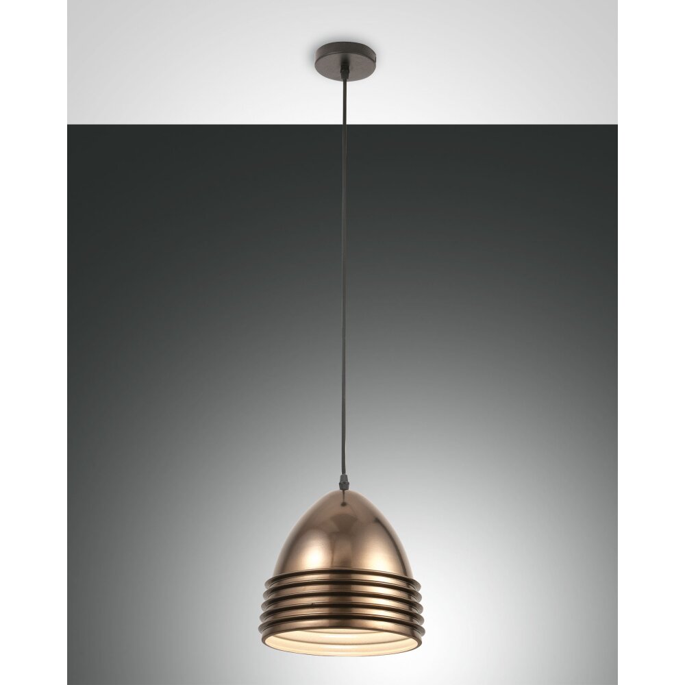 Fabas Luce Gavia Hanglamp Zwart, 1-licht