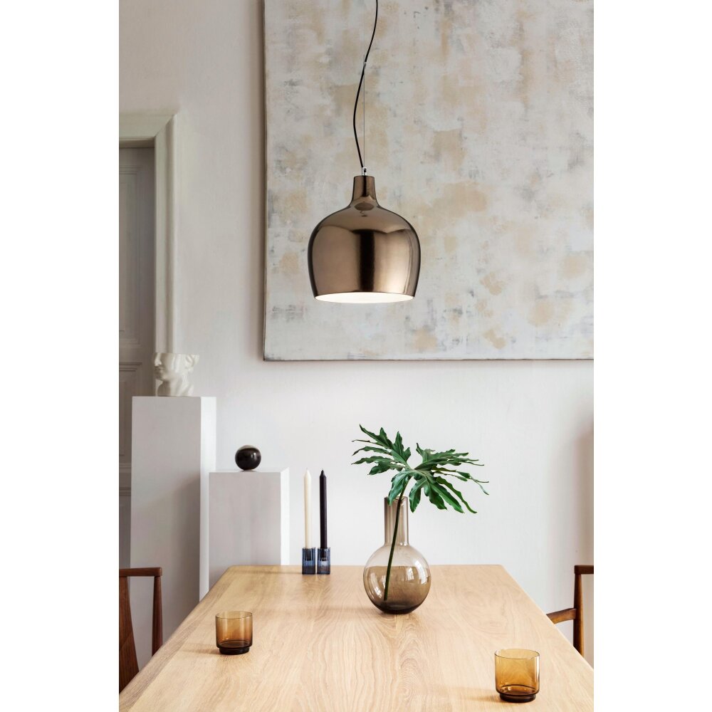 Fabas Luce Glossy Hanglamp Zwart, 1-licht main product photo