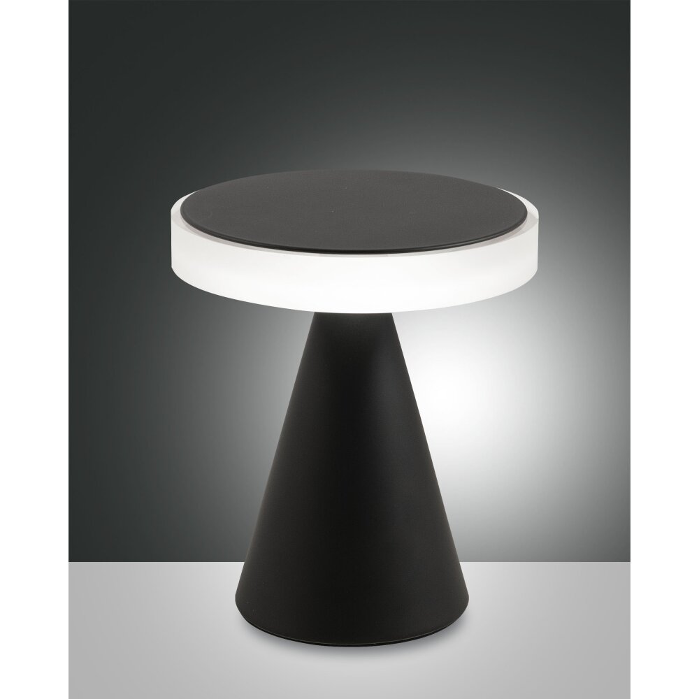 Fabas Luce Neutra Tafellamp LED Zwart, 1-licht main product photo