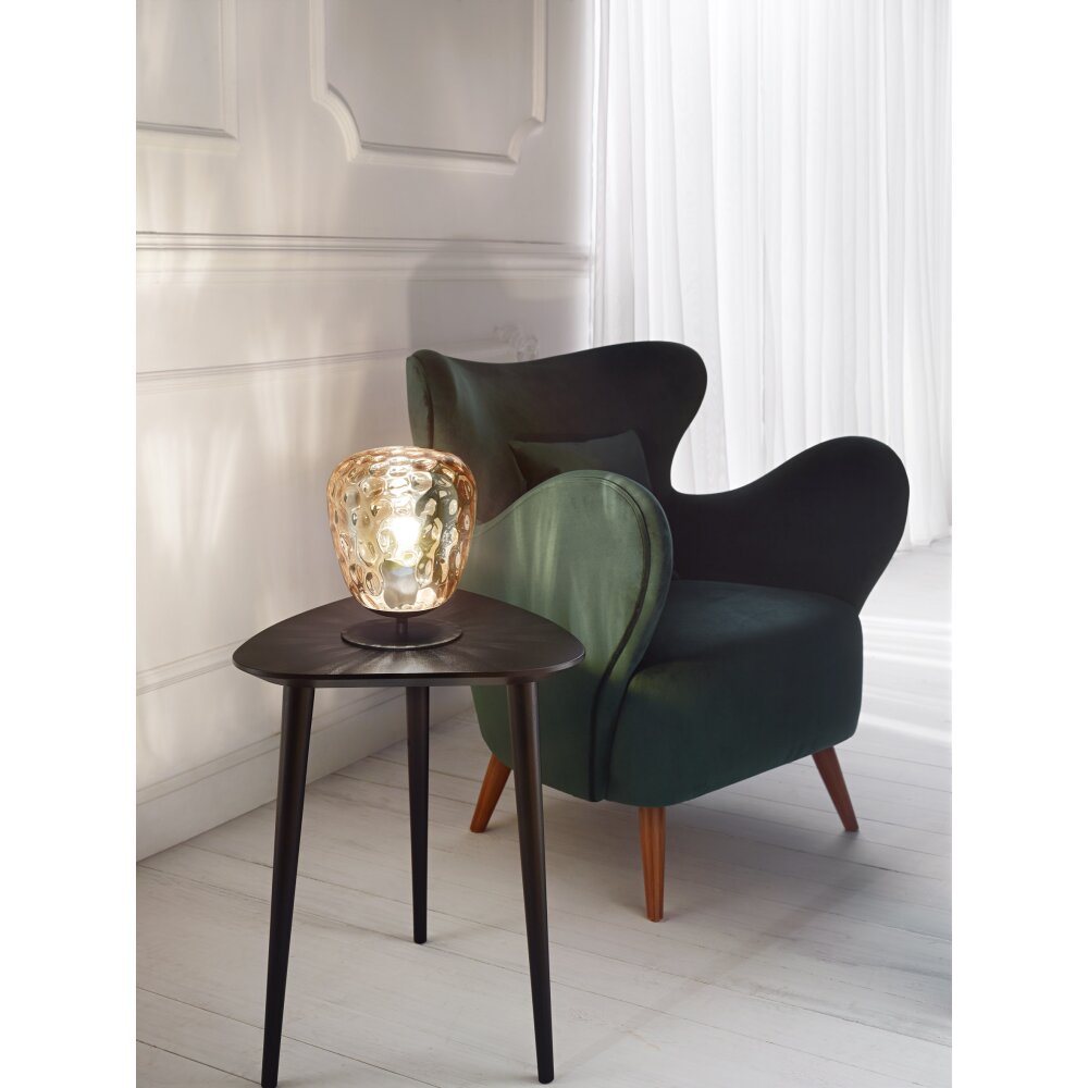 Fabas Luce Gisella Tafellamp Zwart, 1-licht main product photo