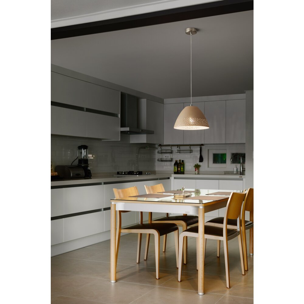 Fabas Luce Casale Hanglamp Wit, 1-licht main product photo
