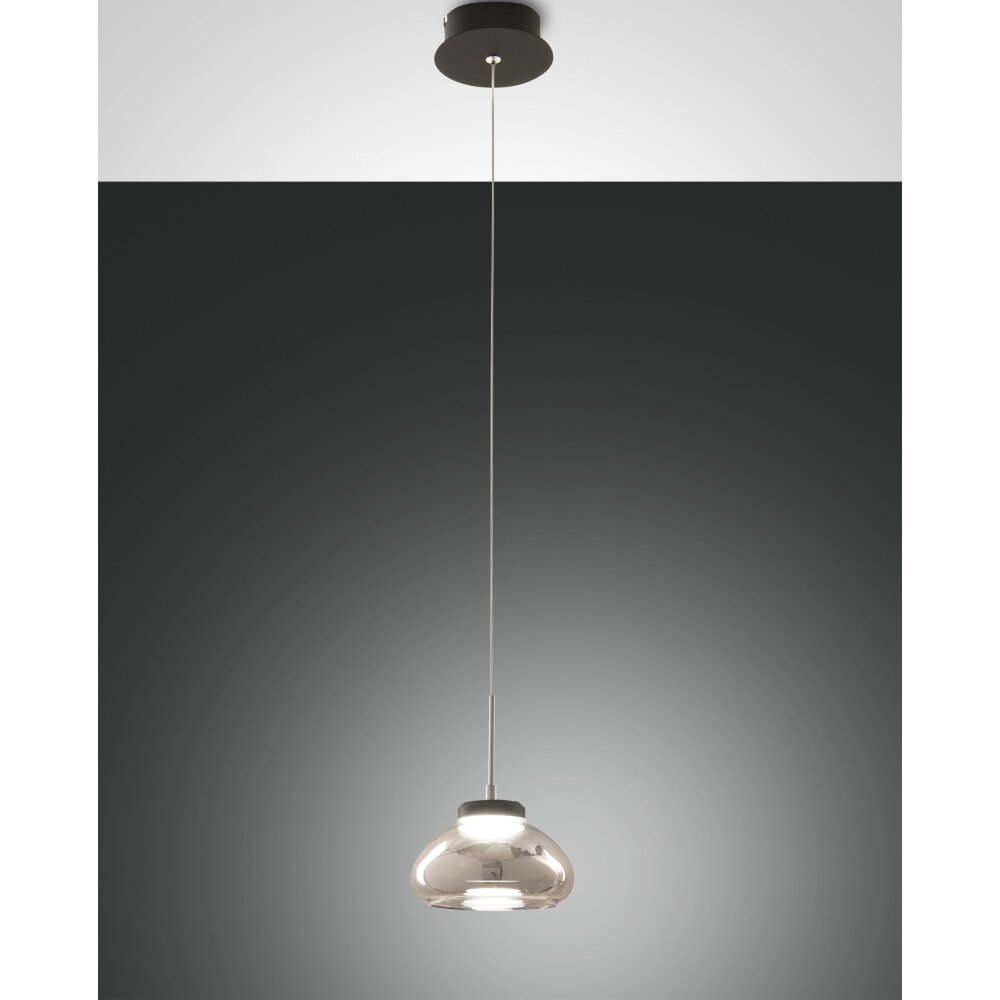 Fabas Luce Arabella Hanglamp LED Zwart, 1-licht main product photo