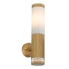 Globo JAICY Buiten muurverlichting houtlook, 1-licht
