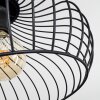 Rogsvolden Plafondlamp Zwart, 1-licht