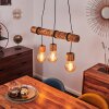 Canedo Hanglamp Donkerbruin, Zwart, 3-lichts