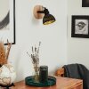 Osina Muurlamp Natuurlijke kleuren, Zwart, 1-licht