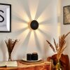 Mezia Muurlamp LED Zwart, 1-licht