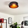 Nordslesvig Plafondlamp Goud, Zwart, 1-licht