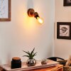 Harran Muurlamp Chroom, Natuurlijke kleuren, 1-licht