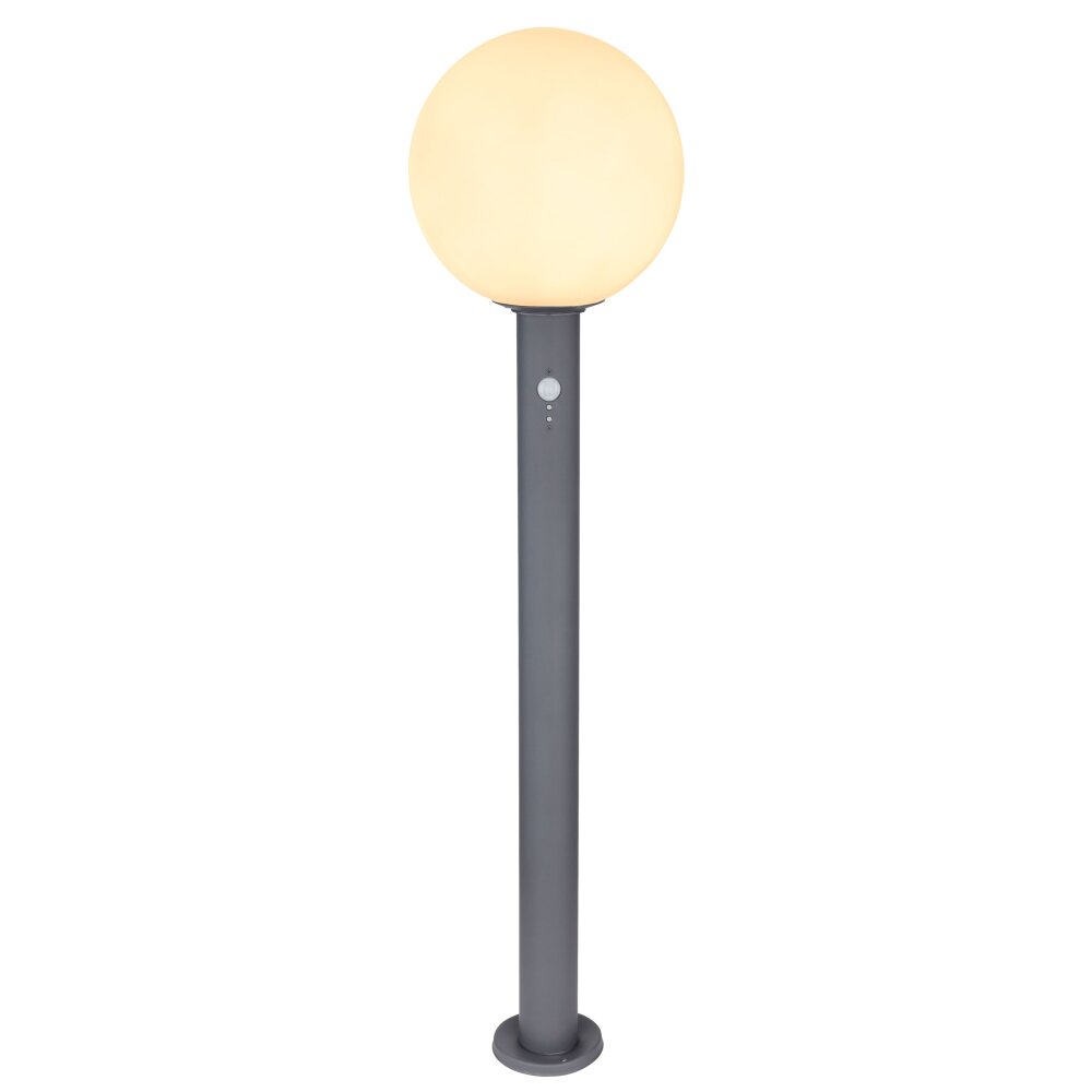 Globo OSSY Padverlichting Antraciet, 1-licht, Bewegingsmelder main product photo